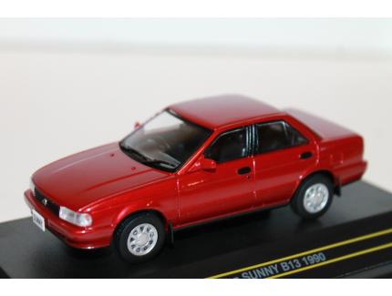 NISSAN SUNNY B13 ROUGE FIRST 43 MODELS 1/43°