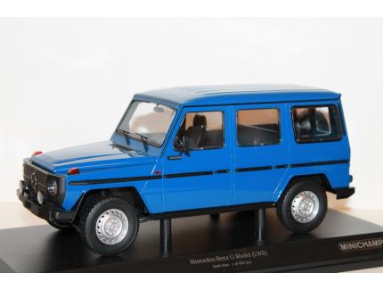 MERCEDES-BENZ G-MODEL (LWD) BLEU 1980 MINICHAMPS 1/18°