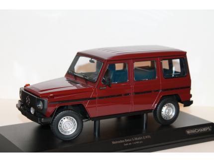 MERCEDES-BENZ G-MODEL (LWD) RED 1980 MINICHAMPS 1/18°