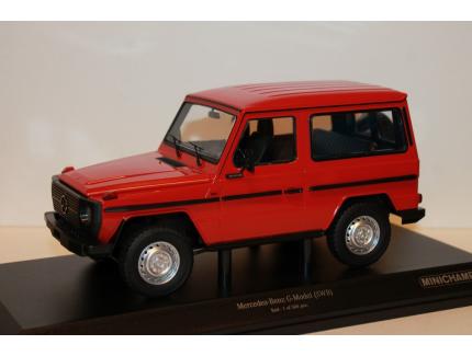 MERCEDES-BENZ G-MODEL (LWD) RED 1980 MINICHAMPS 1/18°