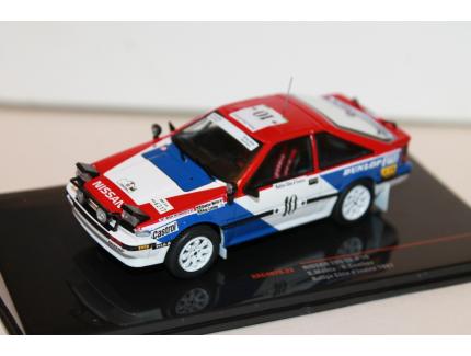 NISSAN 200 SX #10 S.MEHTA-R.COMBES RALLYE COTE D'IVOIRE 1987 IXO 1/43°