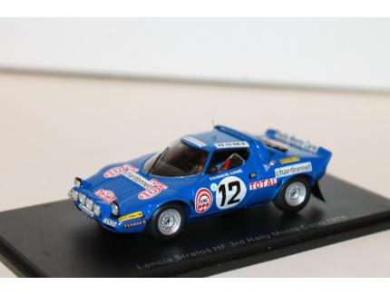 LANCIA STRATOS HF 3RD RALLY MONTE CARLO 1976 #12 B.DARNICHE - A.MAHE SPARK 1/43°