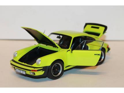 PORSCHE 911 TURBO 3.0 LIGHT GREEN NOREV 1/18°