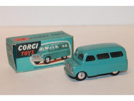 BEDFORD DORMOBILE BLEU CLAIR 1962 CORGI 1/50°