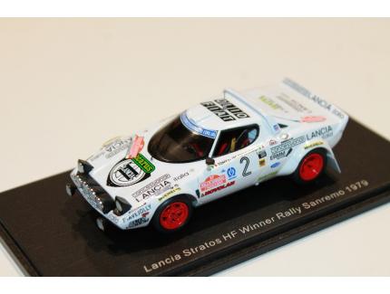 LANCIA STRATOS HF WINNER RALLY SANREMO 1979 "TONY" - M.MANNINI SPARK 1/43°