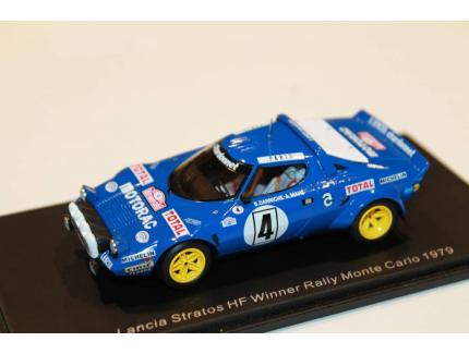 LANCIA STRATOS HF WINNER RALLY MONTE CARLO 1979 B.DARNICHE - A.MAHE SPARK 1/43°