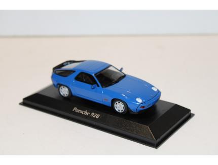 PORSCHE 928 BLEU MAXICHAMPS 1/43°