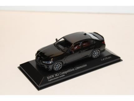 BMW M3 COMPETITION LIMOUSINE NOIR 2020 MINICHAMPS 1/43°