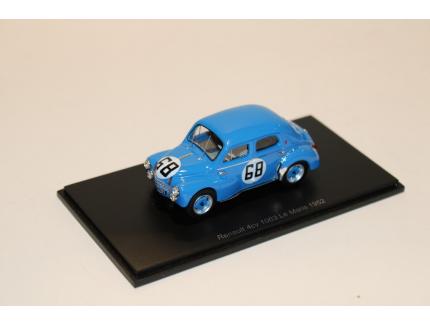 RENAULT 4CV 1063 LE MANS 1952 E.DE REGIBUS - M.PORTA SPARK 1/43°