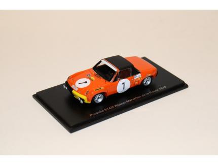 PORSCHE 914/6 WINNER MARATHON DE LA ROUTE 1970 G.LAROUSSE - H.MARKO - C.HALDI SPARK 1/43°