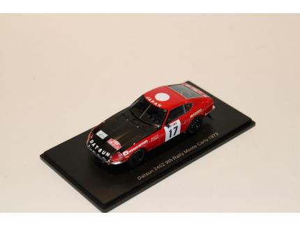 DATSUN 240 Z 9TH RALLY MONTE CARLO 1973 T.FALL - M.WOOD SPARK 1/43°