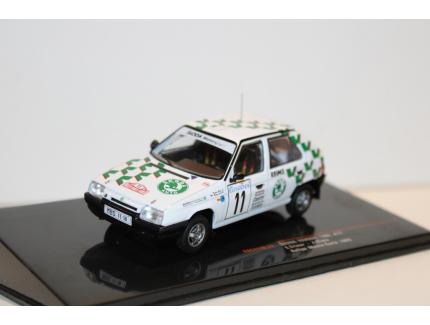 SKODA FAVORIT 136L #11 E.TRINER - J.KLIMA  RALLYE MONTE-CARLOS 1993 IXO 1/43°