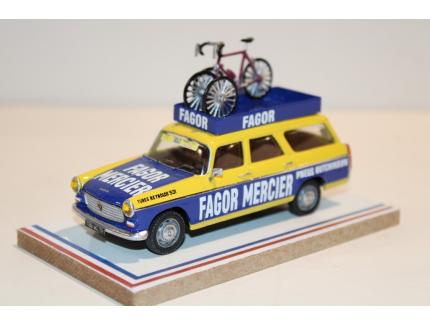 PEUGEOT 404 BREAK "FAGOR MERCIER" TOUR DE FRANCE 1971 AUTORECLAME 1/43°