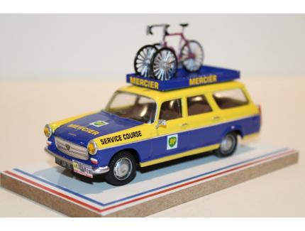 PEUGEOT 404 BREAK "BP" MERCIER TOUR DE FRANCE 1969 AUTORECLAME 1/43°