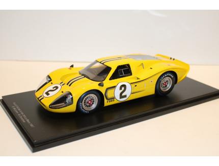 FORD GT40 MK IV #2 24H LE MANS 1967 B.MCLAREN-M.DONOHUE SPARK 1/18°