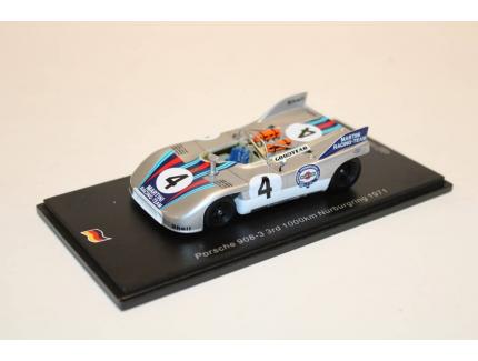 PORSCHE 908-3 N°4 3ème 1000KM NURBURGRING 1971 G.VAN LENNEP-H.MARKO SPARK 1/43°