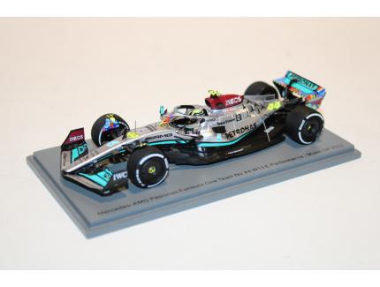 MERCEDES AMG PETRONAS F1 W13 E PERFORMANCE N°44 GP MIAMI 2022 LEWIS HAMILTON SPARK 1/43°
