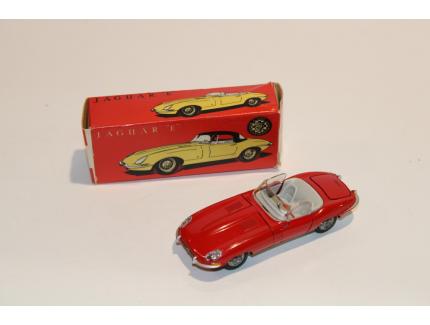 JAGUAR TYPE E ROUGE CABRIOLET 1961 TEKNO 1/43°