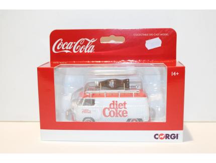 COCA-COLA VOLKSWAGEN CAMPERVAN TYPE 2 T1 CORGI 1/43°