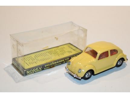 VOLKSWAGEN COCCINELLE 113 JAUNE 1960 NOREV 1/43°