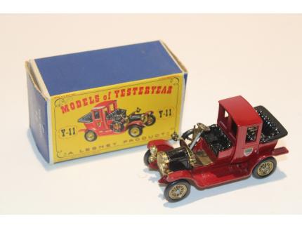 PACKARD LANDAULET ROUGE 1912 LESNEY 1/43°