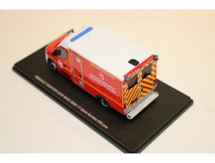 RENAULT MASTER 2019 WAS VSAV SDIS "17 - CHARENTE-MARITIME" ALERTE 1/43°