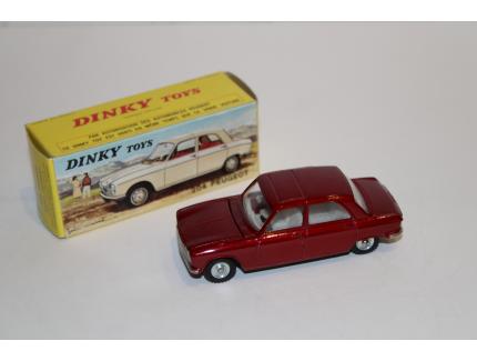 PEUGEOT 204 ROUGE DINKY TOYS 1/43°