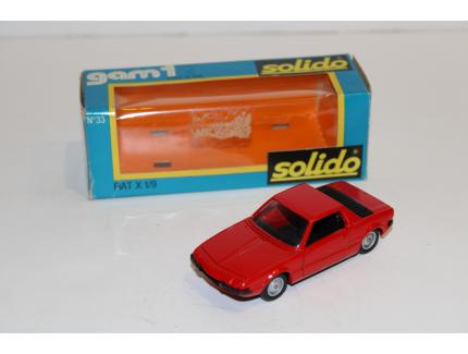 FIAT X1/9 ROUGE SOLIDO 1/43°