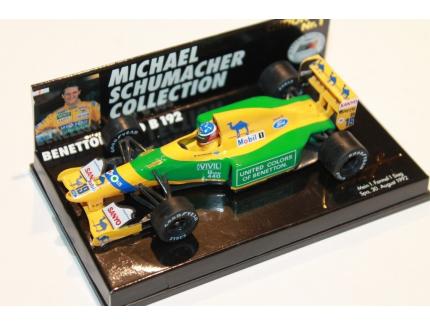 BENETTON FORD B192 SCHUMACHER 1992 MINICHAMPS 1/43°