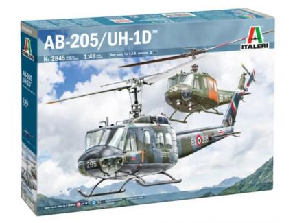 Hélicoptère AB-205 / UH-1d "SAR" - Italeri 1/48