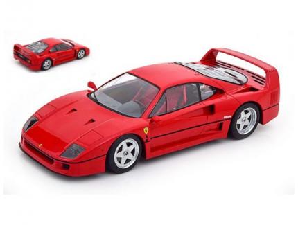 FERRARI F40 ROUGE 1987 KK SCALE 1/18°