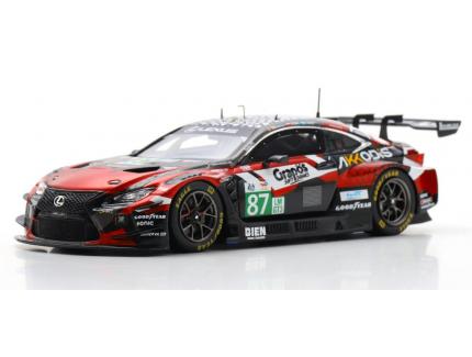 Lexus RC F LMGT3 No.87 AKKODIS ASP TEAM Le Mans 24H 2025 P. Umbrarescu - J. Lopez - C. Schmid Spark 1/43