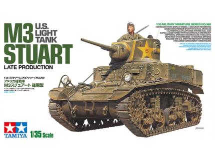 US Light Tank M3 Stuart - Late Production Tamiya 1/48