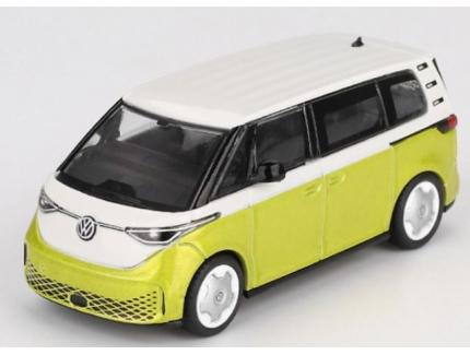 VOLKSWAGEN ID.BUZZ Candy White - Pomelo Yellow 2023 MINIGT 1/64