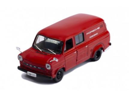 FORD TRANSIT MK I PORSCHE RACING ASSISTANCE 1966 IXO 1/43°