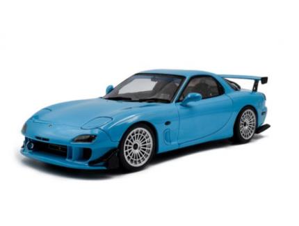 Mazda RX7 FD RS bleu néon 1994 SOLIDO 1/18