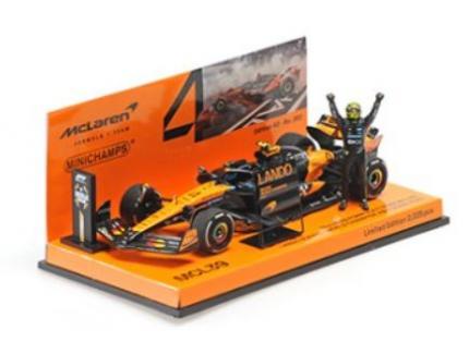McLaren MCL39  Lando Norris 4 F1 World Champion Abu Dhabi 2025 Minichamps 1/43