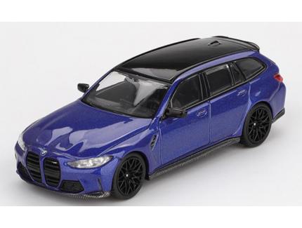 BMW M3 Touring Competition 2023 Portimao Blue Metallic MINIGT 1/64