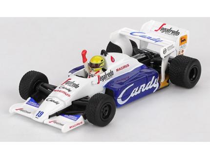 Toleman TG184 - No.19 Ayrton Senna 2nd Monaco GP 1984 MINIGT 1/64