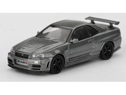 Nissan Skyline GT-R (R34) - Nismo Version 1999 Dark Metal Grey MINIGT 1/64