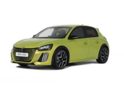 Peugeot e-208 GT Jaune Otto 1/18