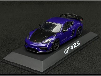 Porsche 718 Cayman GT4 RS Manthey Kit Ultraviolet Spark 1/43
