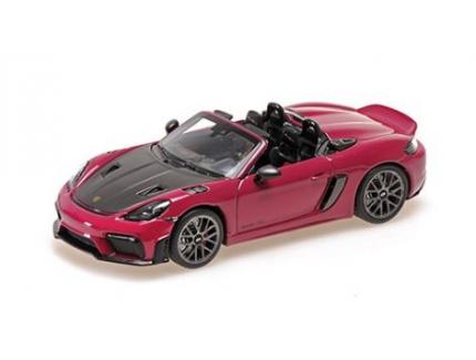 Porsche 718 Spyder RS 2023 Rubystar Minichamps 1/43