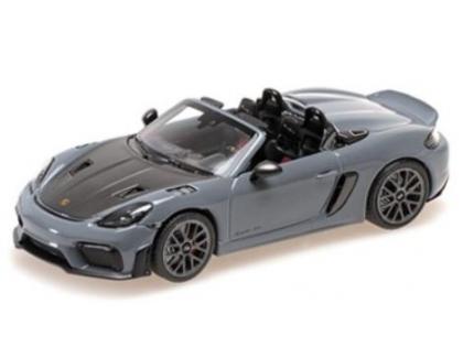 Porsche 718 Spyder RS grey Minichamps 1/43