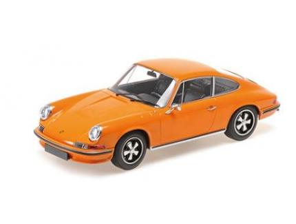 Porsche 911 1972 Orange Minichamps 1/18