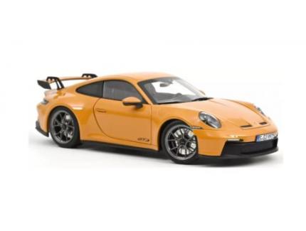 Porsche 911 GT3 2021 Jaune Bahama NOREV 1/18