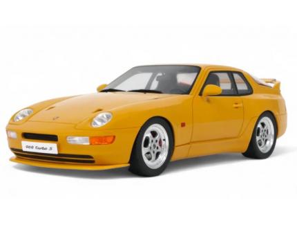 Porsche 968 Turbo S jaune GT Spirit 1/18