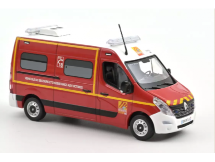 RENAULT MASTER 2014 "POMPIER VSAV" NOREV 1/43°