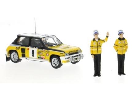 Renault 5 Turbo n°9 Ragnotti et Andrié vainqueur Monte Carlo 1981 IXO 1/43