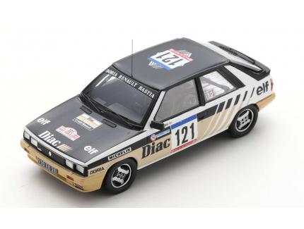 RENAULT 11 TURBO N°121 RALLY DE CORSE - TOUR DE FRANCE 1984 SPARK 1/43°